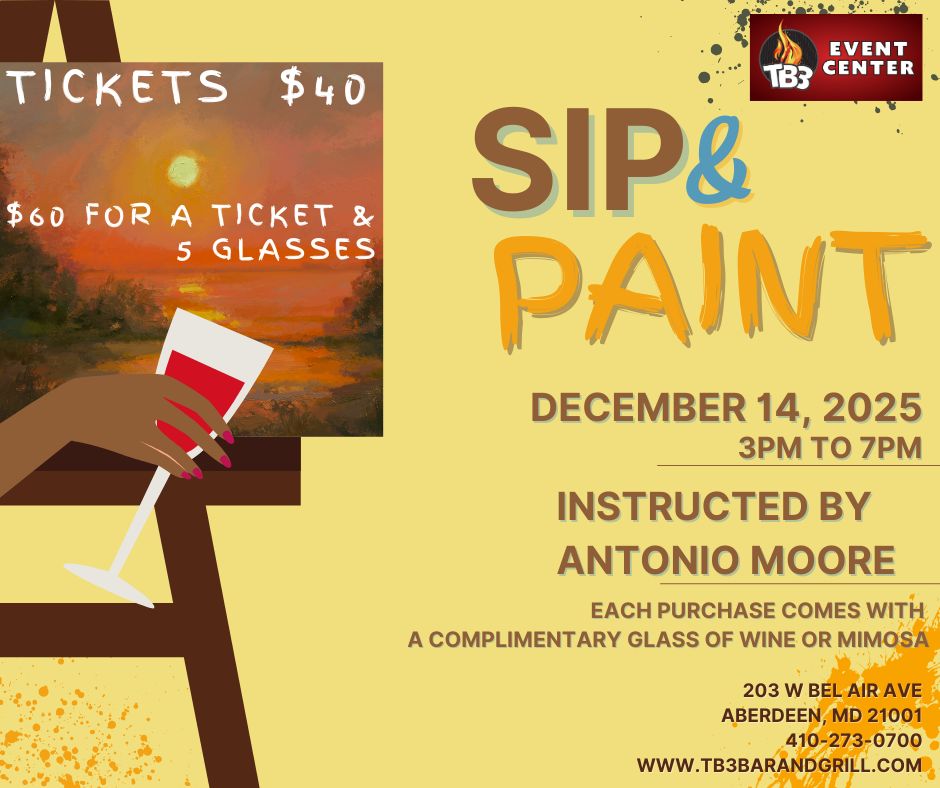Sip & Paint with Antonio Moore